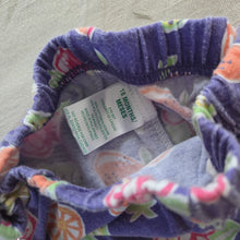 Load image into Gallery viewer, Vintage Fruit + Floral Purple Shorts 18 months

