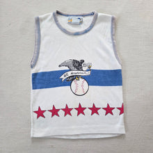 Load image into Gallery viewer, Vintage All American Baseball Tank Top 5t/6
