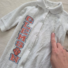 Load image into Gallery viewer, Vintage Clemson SC Footed PJs 6-9 months
