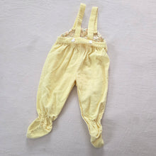Load image into Gallery viewer, Vintage Duck Yellow Footed Romper 3-6 months

