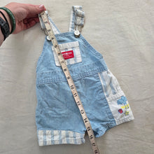 Load image into Gallery viewer, Vintage Oshkosh Beachy Shortalls 3-6 months
