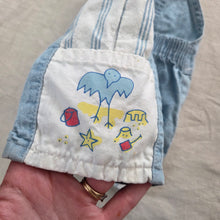 Load image into Gallery viewer, Vintage Oshkosh Beachy Shortalls 3-6 months
