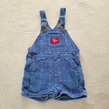 Load image into Gallery viewer, Vintage Oshkosh Baseball Shortalls 24 months
