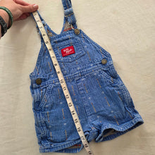 Load image into Gallery viewer, Vintage Oshkosh Baseball Shortalls 24 months
