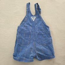 Load image into Gallery viewer, Vintage Oshkosh Baseball Shortalls 24 months
