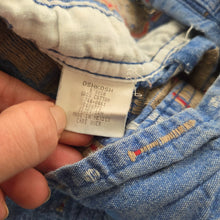 Load image into Gallery viewer, Vintage Oshkosh Baseball Shortalls 24 months
