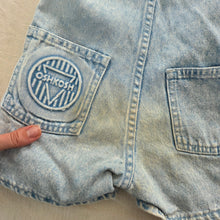Load image into Gallery viewer, Vintage Oshkosh Light Acid Shortalls 4t
