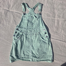 Load image into Gallery viewer, 90s Vintage Green Gingham Skirtall kids 7
