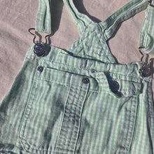 Load image into Gallery viewer, 90s Vintage Green Gingham Skirtall kids 7
