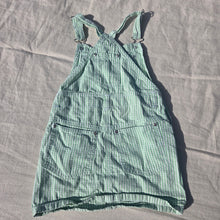 Load image into Gallery viewer, 90s Vintage Green Gingham Skirtall kids 7
