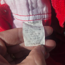 Load image into Gallery viewer, 90s Vintage Oshkosh Red Cord Jogger Overalls 3t/4t
