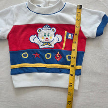 Load image into Gallery viewer, 90s Vintage Football Knit Cardigan 6-9 months

