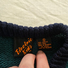 Load image into Gallery viewer, 90s Vintage Football Knit Cardigan kids 6
