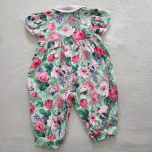 Load image into Gallery viewer, 90s Vintage Hartstrings Floral Cotton Pantsuit 12 months
