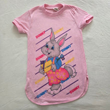 Load image into Gallery viewer, 90s Vintage Bunny Pink Nightgown 4t/5t/6
