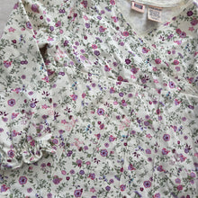 Load image into Gallery viewer, 00s Vintage Floral Babydoll Cotton Top 4t
