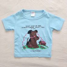 Load image into Gallery viewer, 80s Vintage Watchdog Joke Tee 12 months
