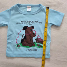 Load image into Gallery viewer, 80s Vintage Watchdog Joke Tee 12 months
