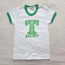 Load image into Gallery viewer, 80s Vintage "T-Shirt" Ringer Cotton Tee 18 months
