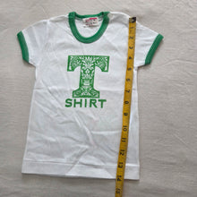Load image into Gallery viewer, 80s Vintage "T-Shirt" Ringer Cotton Tee 18 months
