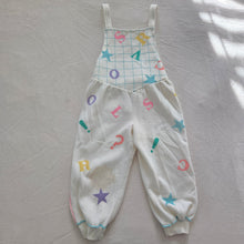 Load image into Gallery viewer, 80s/90s Vintage Letters Jogger Overalls 4t
