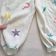 Load image into Gallery viewer, 80s/90s Vintage Letters Jogger Overalls 4t
