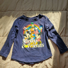 Load image into Gallery viewer, Mickey And Friends Long Sleeve Shirt 4t/5t
