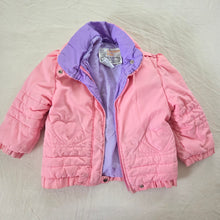 Load image into Gallery viewer, 90s Vintage Pink Heart Coat 2t/3t *flaw
