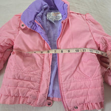 Load image into Gallery viewer, 90s Vintage Pink Heart Coat 2t/3t *flaw
