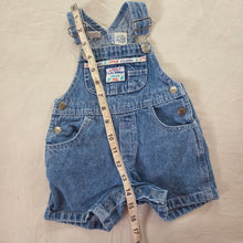Load image into Gallery viewer, 90s Vintage Little Arizona Denim Shortalls 3-6 months
