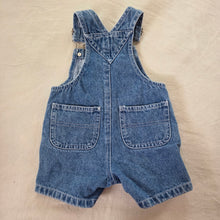 Load image into Gallery viewer, 90s Vintage Little Arizona Denim Shortalls 3-6 months
