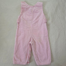 Load image into Gallery viewer, 70s Vintage Pink Cord Pantsuit 6-9 months
