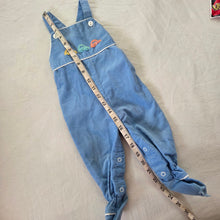 Load image into Gallery viewer, 80s Vintage Healthtex Cars Footed Overalls 6-9 months
