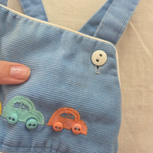 Load image into Gallery viewer, 80s Vintage Healthtex Cars Footed Overalls 6-9 months
