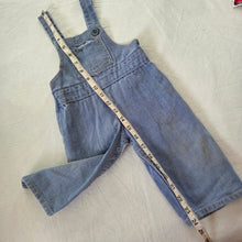 Load image into Gallery viewer, 70s Vintage Denim Wide Leg Overalls 12 months
