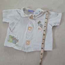 Load image into Gallery viewer, Y2K Peter Rabbit Embroidered Shirt 3-6 months
