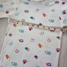 Load image into Gallery viewer, 80s Healthtex Heart Turtleneck 4t/5t

