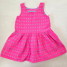 Load image into Gallery viewer, 90s Vintage Pink/Blue Floral Dress/Tunic kids 6-8
