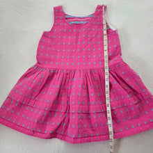 Load image into Gallery viewer, 90s Vintage Pink/Blue Floral Dress/Tunic kids 6-8
