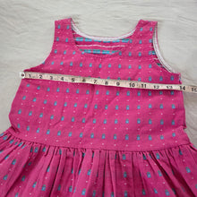 Load image into Gallery viewer, 90s Vintage Pink/Blue Floral Dress/Tunic kids 6-8
