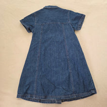 Load image into Gallery viewer, 90s/Y2k Vintage Denim Flower Dress kids 6
