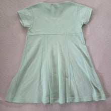Load image into Gallery viewer, 90s/Y2k Vintage Flower Embroidered Green Dress 5t
