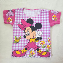 Load image into Gallery viewer, 90s Vintage AOP Minnie Mouse Tee 4t/5t
