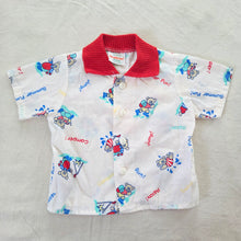 Load image into Gallery viewer, 80s Healthtex Camping Bear Shirt 12-18 months
