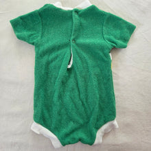 Load image into Gallery viewer, 80s Vintage Terrycloth Romper Newborn
