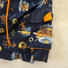 Load image into Gallery viewer, Y2k Vintage Scooby Doo Swim Trunks 3t
