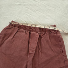 Load image into Gallery viewer, 90s Vintage Bugle Boy Brown Cotton Shorts kids 7
