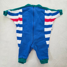 Load image into Gallery viewer, 90s Vintage Clowns Striped Slouchy Bodysuit 6-9 months
