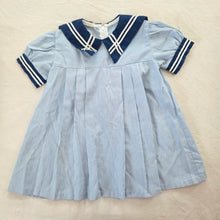 Load image into Gallery viewer, 90s Vintage Sailor Dress 2t
