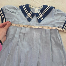 Load image into Gallery viewer, 90s Vintage Sailor Dress 2t
